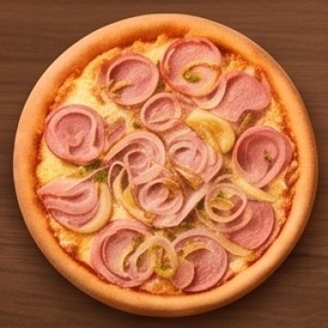 Pizza Calabresa acebolada