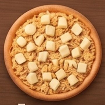 Pizza Frango com palmito