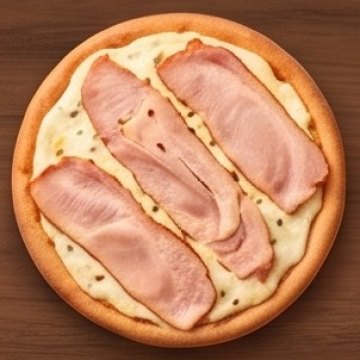 Pizza Lombo ao creme